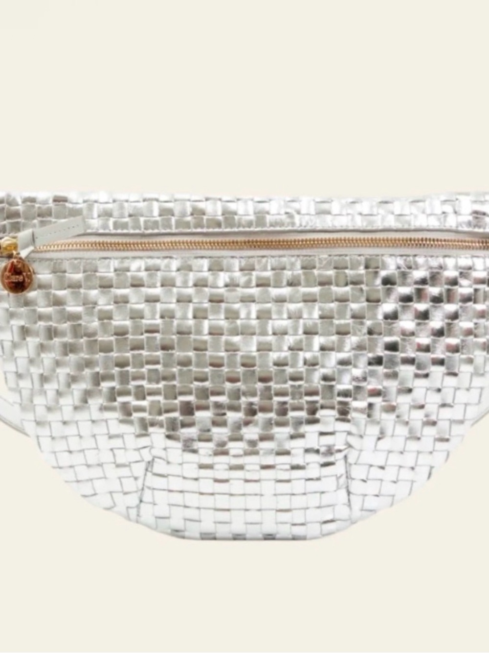 ISO!!! Clare V Silver Woven Grand Fanny - Women